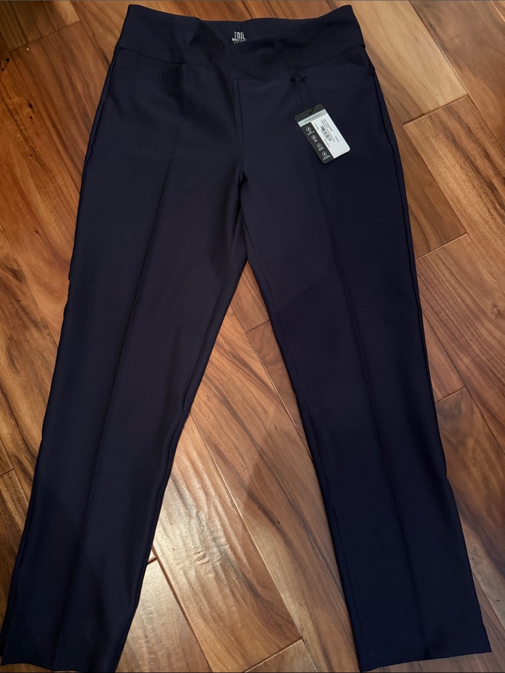 Tail Straight-Leg White Label Dress Pants in Dark Navy